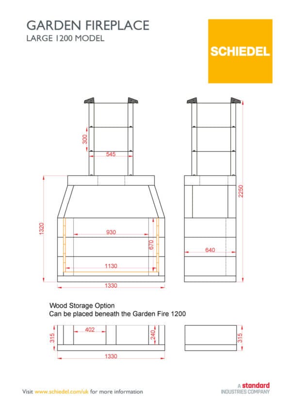 Volcanic Garden Fireplace barbecue - large model - Image 5