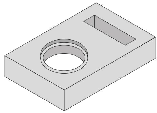 Starter Block - Recess - Ceramic Liners