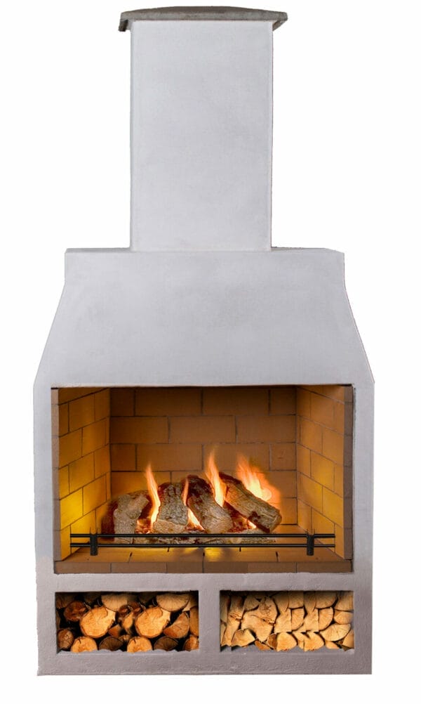 Volcanic Garden Fireplace barbecue - large model