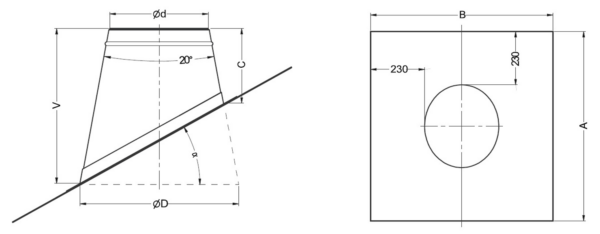 wakaflex 26 - 35 Degree Flashing