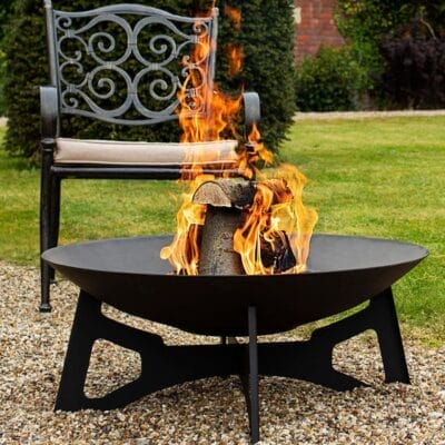 Classic Black Fire Bowl